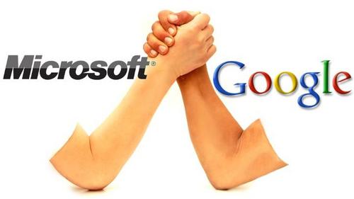 巅峰之战 微软与谷歌间的嬉笑怒骂